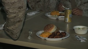 Commandant and Sgt. Maj. of the Marine Corps Visit Marines Aboard Camp Leatherneck