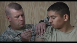 Iraq's 3rd Federal Police Receive Combat Life Savers Training