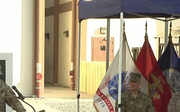 USFOR-A Deputy Change of Command