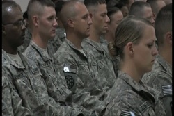 4th Sustainment Brigade Inducts New Sergeants