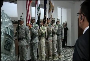 USF-I Dep Commanding General for Advising and Training Change of Command Ceremony