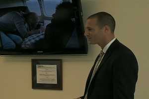 Nigil Barker at Aviano