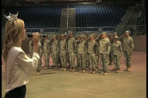 1186 Military Police Company, Oregon Army National Guard, mobilization ceremony