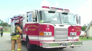 18th Wing Firefighters, Big Boots to Fill