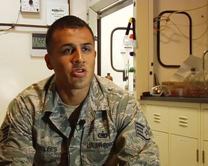 Air Force Staff Sgt. Abel Telles - Fuels Laboratory