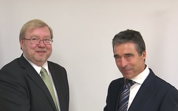 Bilat with Defense Minister of Estonia Mart Laar