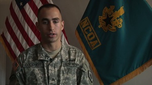 Sgt. Christopher Couchot - DA Best Warrior Competition 2011