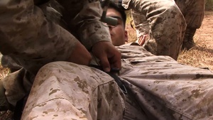 AMERCAL  Combat First Aid Training on Marine Corps Base Hawaii, Kaneohe Bay