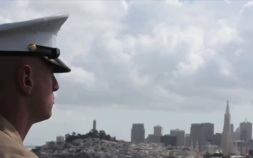 Marines and Sailors Arrive in San Francisco