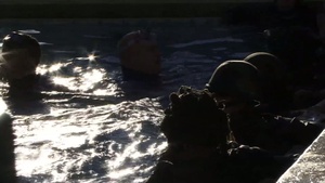 AMERCAL under water helicopter egress training on Marine Corps Base Hawaii, Kaneohe Bay