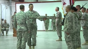 364th ESC Uncasing Ceremony B-roll