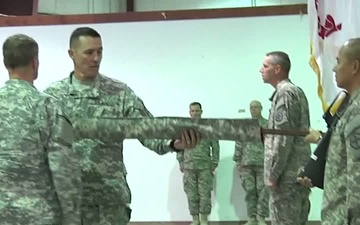 364th ESC Uncasing Ceremony B-roll