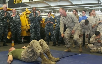 MPs give Marines and sailors a shocking experience