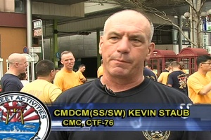 CPO Selectees Learn Leadership in Unusual Place