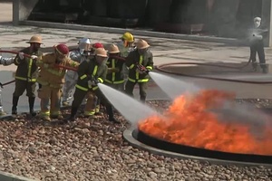 Extinguishing Fires at KNB