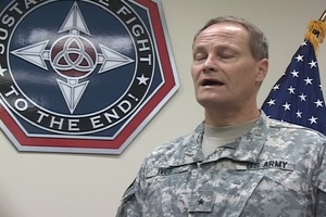 364th ESC Flag Unfurling and Patch Ceremony