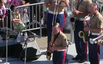 Marine Band plays for San Francisco