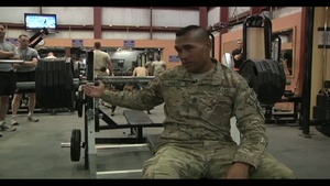 Command Sgt. Maj. Isaia Vimoto gives shout out to MG Anderson for his retirement