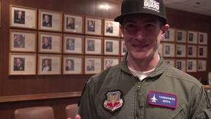 IndyCar Driver J.R. Hildebrand Flies with the Thunderbirds