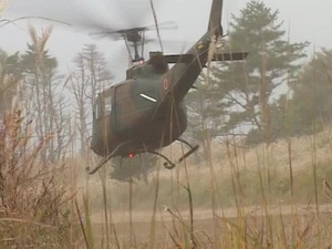 Heliborne to Train