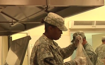 Black Jack Soldiers Take Over DFAC Operations at Joint Base Balad