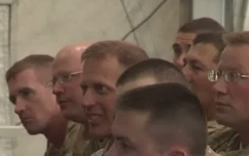 Sgt. Maj. of the Army Visits Bagram - Long Version