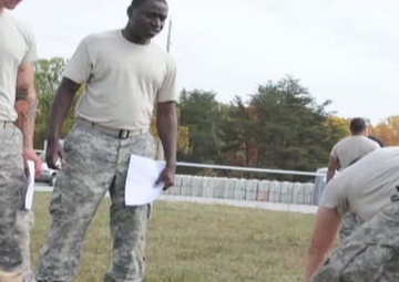 Military Police Baton Training