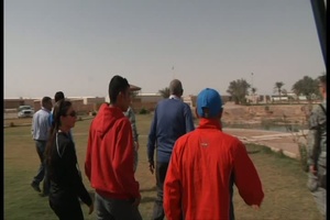 Iraqi National Running team Visits Al Asad