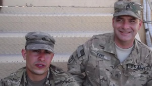 Pfc. Souza and Sgt. Kane