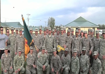 Headquarters Company 157th Maneuver Enhancement Brigade and the 32nd Military Police Company