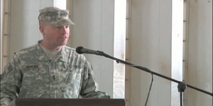 Task Force Ironhorse Casing Ceremony - Speeches