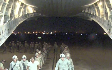 1st Infantry Soldiers Depart Iraq