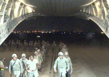 1st Infantry Soldiers Depart Iraq