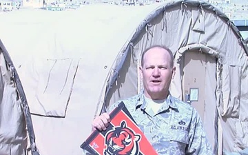 Air Force Col. Ken Smith shoutout to the Cincinnati Bengals