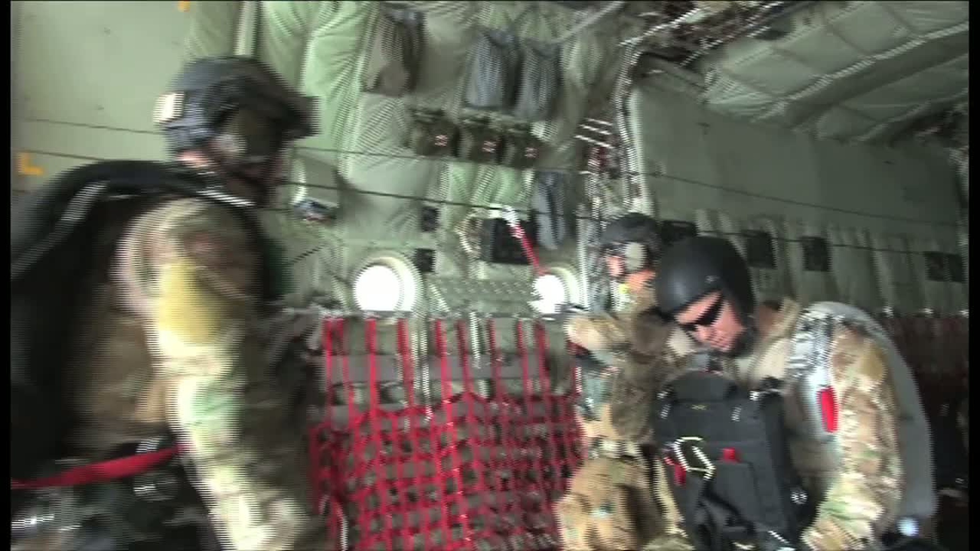 This is the Eighty-Second Expeditionary Rescue Squadron – the Air Force’s first responders for personnel recovery at Combined Joint Task Force Horn Of Africa. Our mission here in Djibouti is to provide p.r. coverage – personnel recovery for the aircraft, in missions that are going on here with both fixed and rotary wing. Sound bites from U.S. Air Force 1st Lt. Eric Hansen, Combat Rescue Officer, 82 ERQS, and U.S. Air Force Tech. Sgt. Clayton Morris, Lead Rigger, 82 ERQS. Available in high definition.