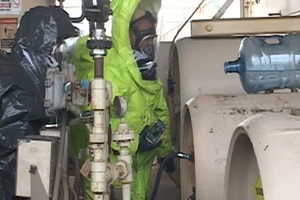 92nd CST Clears Chlorine Leak