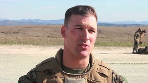A Team Leader with the Border Advisory Team Conducts an Interview