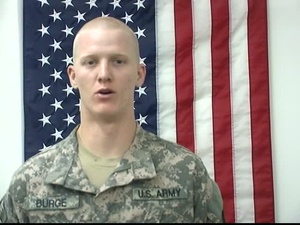 Pfc. Aaron Burge