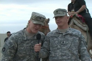 Spc. Savage and Spc. Parker Donley - Minnesota Vikings Shout Out