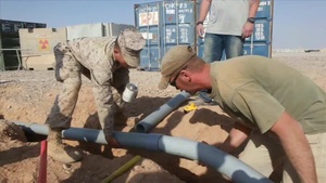 Communication Squadron 28 Install Fiber Optic