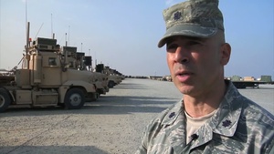 Air Force Combat Truckers Key to Iraq Transition