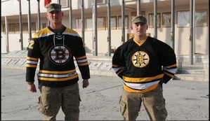 Boston Bruins Military Night Shout Outs