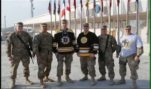 Boston Bruins Military Night Shout Outs