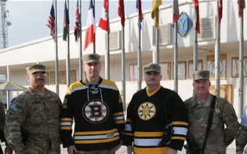 Boston Bruins Military Night Shout Outs