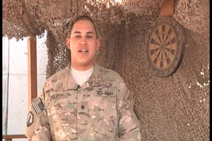 Spc. Osvaldo DeLeon (in Spanish)