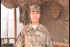 Staff Sgt. Marilyn Bernier (in Spanish)