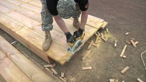 225th BSB Suports Local School During Veterans Day Weekend
