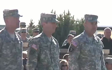 B-Roll - 4th Infantry Division and Fort Carson Change of Command Ceremony