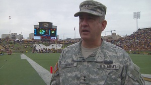 Missouri's Newest Citizen-Soldiers Swear In at Halftime of the Missouri vs. Texas Football Game - Package