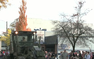 Oregon National Guard Participate in the Veteran's Day Parade